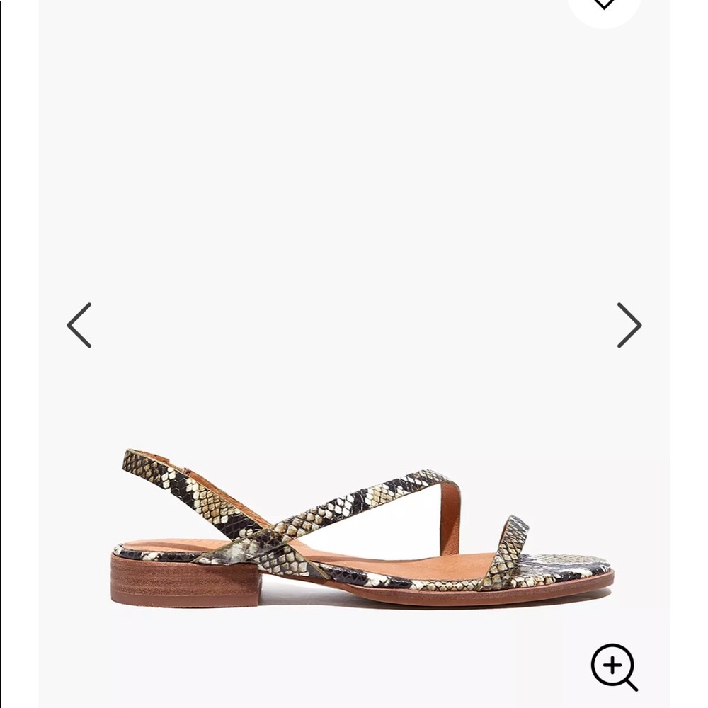 NEW Madewell the Heidi slingback sandal size 6.5